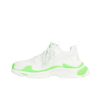 Balenciaga Triple S Fluo Green White Women's