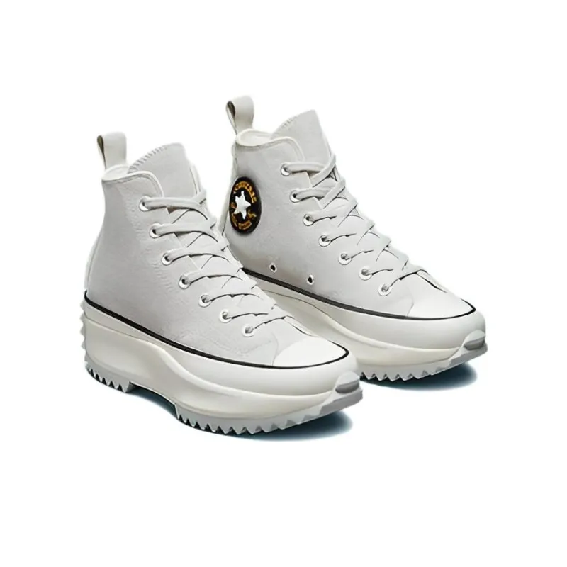 Converse Run Star Hike Hi Sherpa Trim Mouse Grey Women's-2
