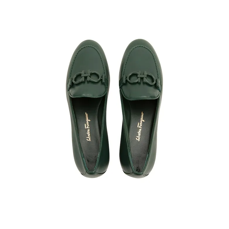 FERRAGAMO Casual Single Shoes Women's Green-2