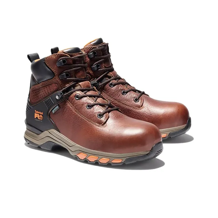 Timberland Hypercharge 6 Waterproof And Wear resistant Short Outdoor Boots Men's Black Red-2