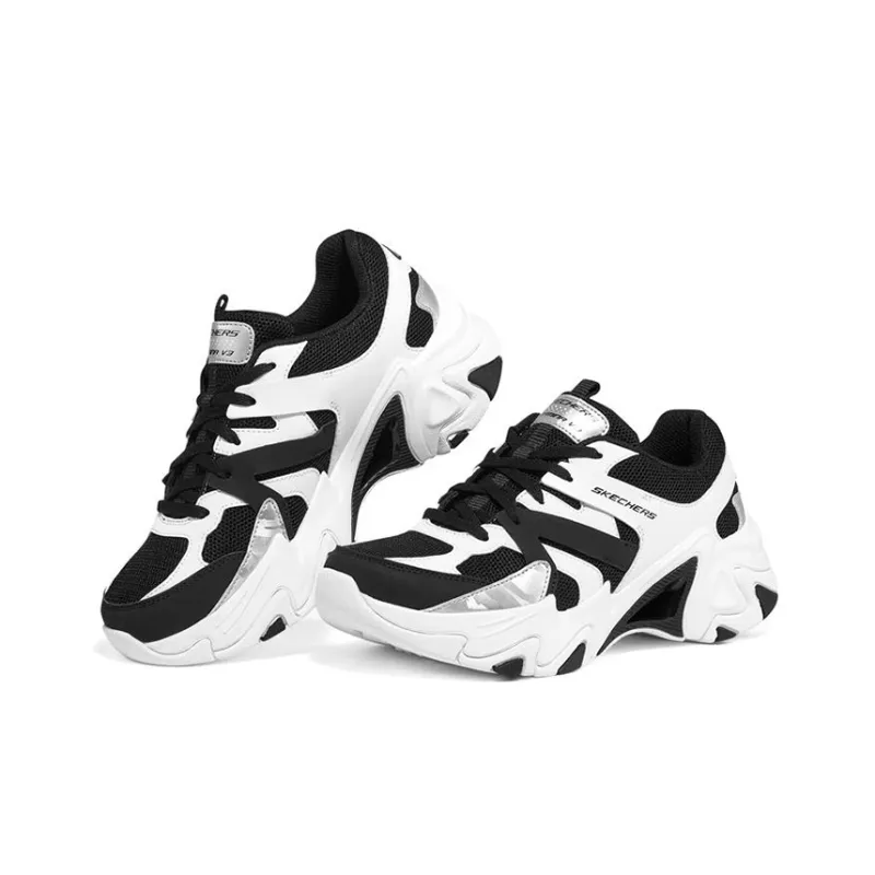 Skechers Stamina V3 'White Black' Women's-2