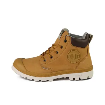 Palladium Pampa Outdoor Boots Unisex High Top Desert Yellow