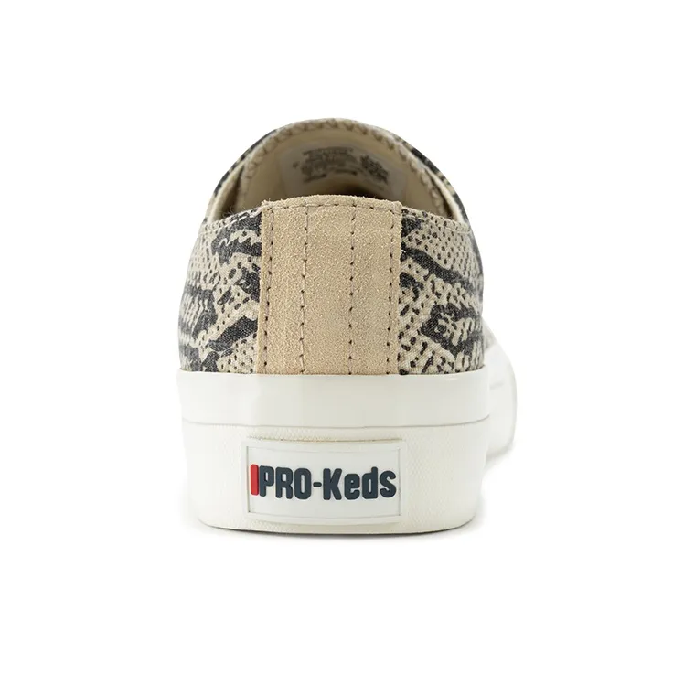Keds Canvas Shoes Unisex Low-Top Black/White-4