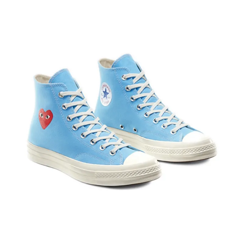 Converse Chuck Taylor All Star 70 Hi Comme Des Garcons Play Bright Blue-2