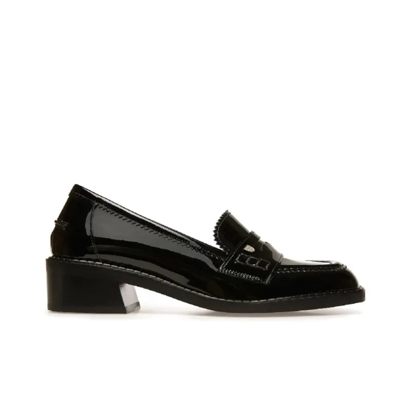 BALLY Elly Mokasin Shoes Women's Black-1