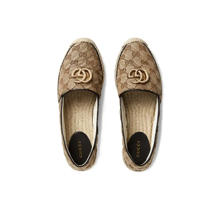 GUCCI GG Supreme Canvas Espadrilles-2