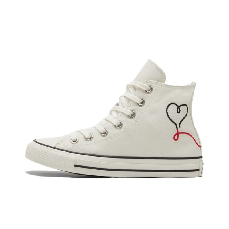 Converse Chuck Taylor All Star High 'Made With Love White'-0