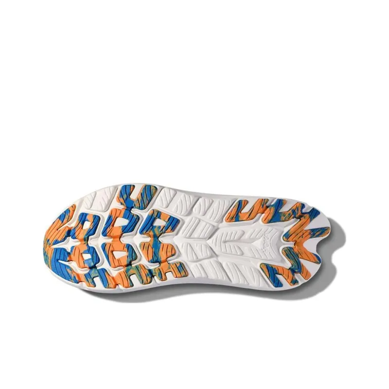 HOKA ONE ONE Kawana Cushioning, Slip Resistant, And Abrasion Resistant Low Top Running Shoes Men's Blue-4