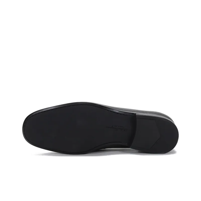 Ferragamo Moccasin With Gancini Reversible Ornament Men's-5