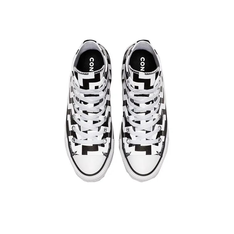 Converse Chuck Taylor All Star High 'Black White' Women's-2
