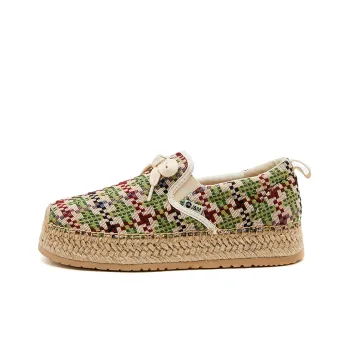 Joy&Mario Canvas Shoes Women's Low Top Beige