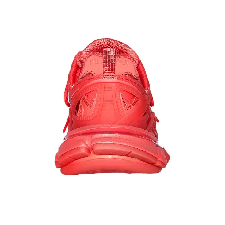Balenciaga Track.2 Clear Sole Red-4