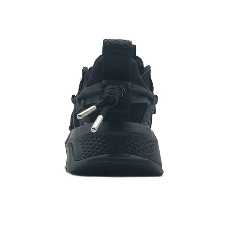 LiNing Pan Gu Trek Slip Resistant Lightweight Wear Resistant Low Top Chunky Sneakers Men's Black-3