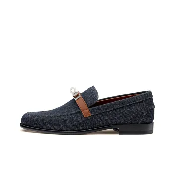 HERMES Destin Casual Single Shoes Women's Blue