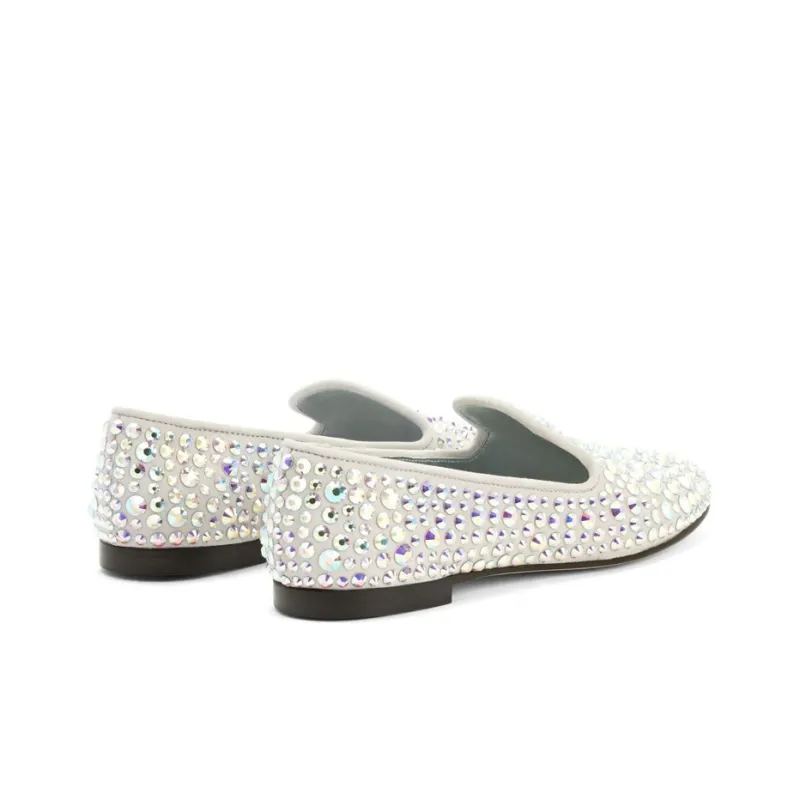 Giuseppe Zanotti/GZ Evangeline Loafers Women's Light Gray-3