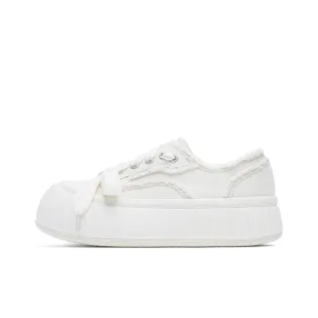 Dickies Canvas Shoes Women's Low Top Beige