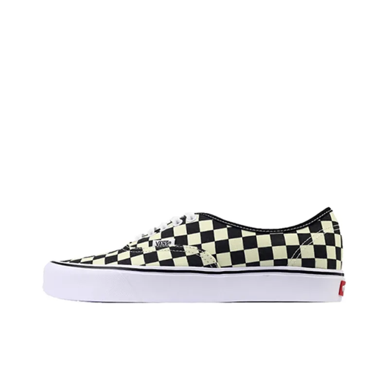 Authentic Vans Lite 'Checkerboard Black White'-0