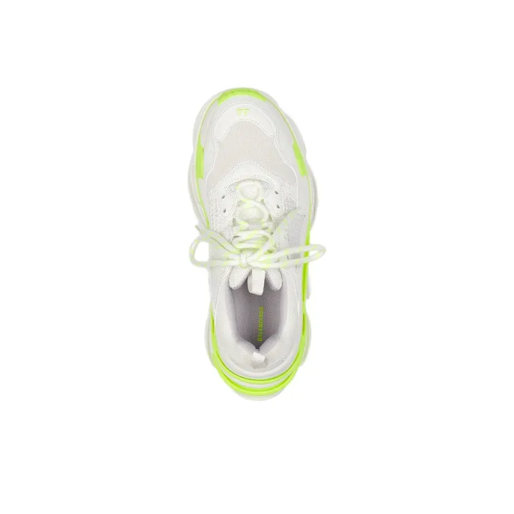 Balenciaga Triple S White Fluo Yellow Women's-3
