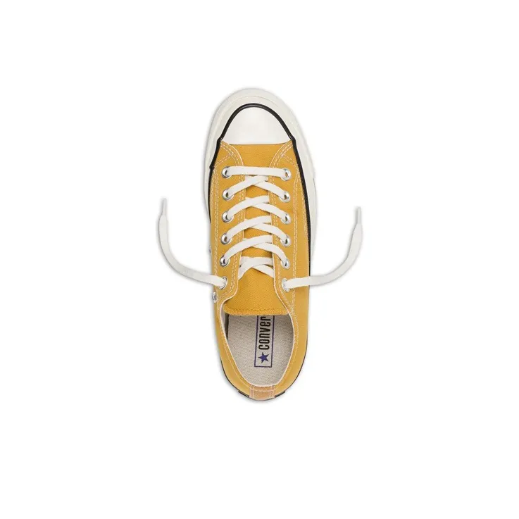 Converse Chuck Taylor All Star 1970s Anti Slip Wear Resistant Low Top Canvas Shoes Unisex Yellow-5