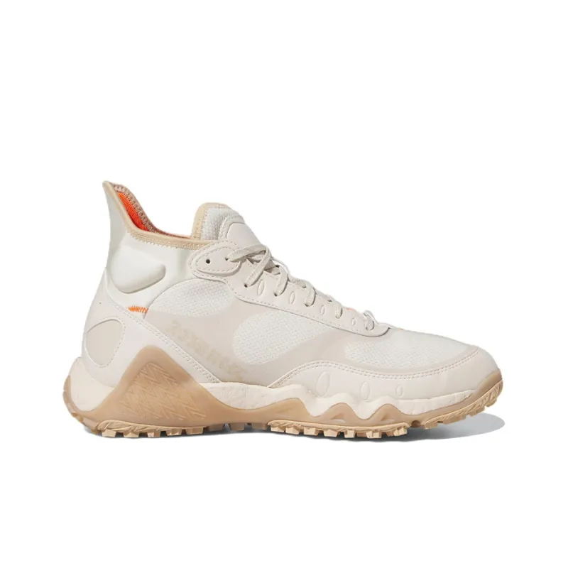 Adidas Adicross Hi Boost Golf Shoes 'Aluminium Magic Beige Impact Orange'-1