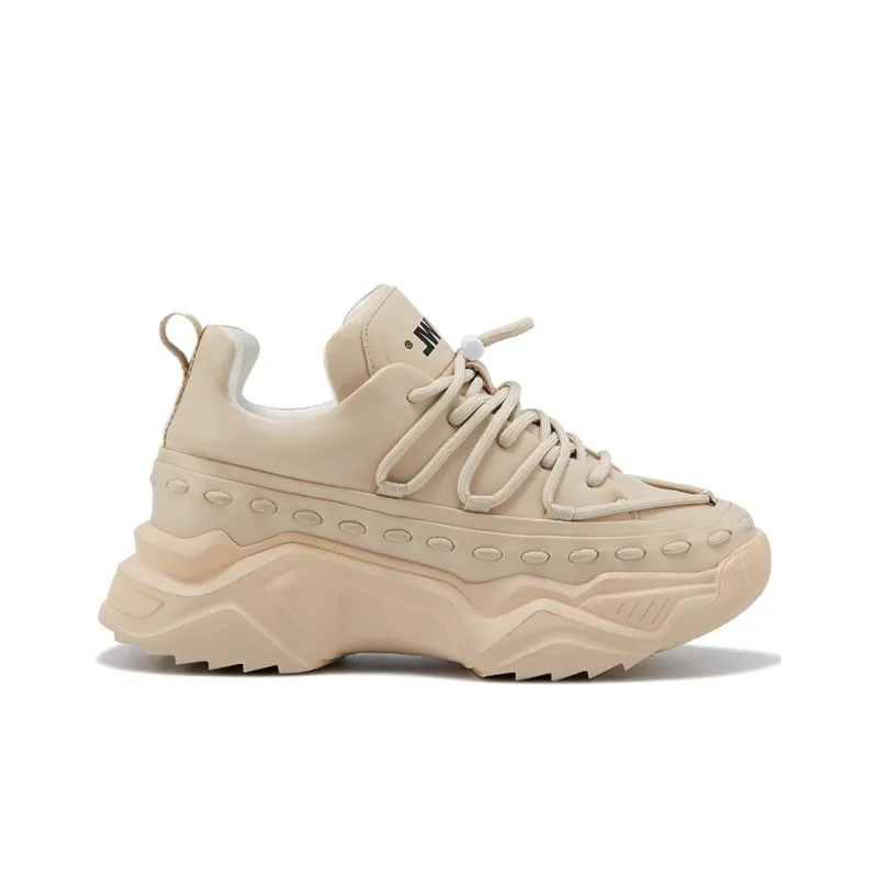 VWL Chunky Sneakers Women's Milk Tea Beige-1