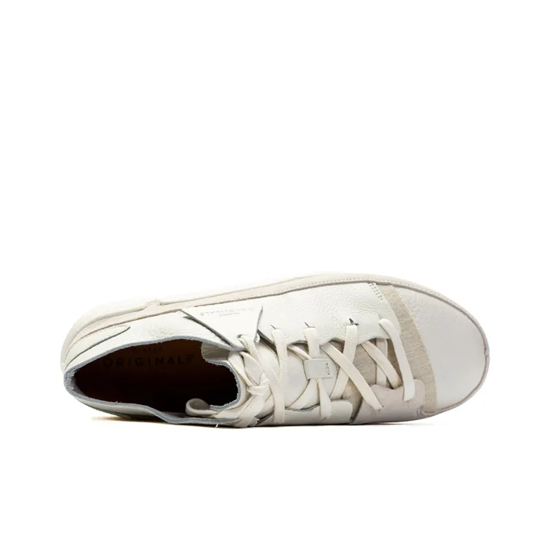 Clarks Originals Trigenic Evo 3 Mid Top Chunky Sneakers Men's White-3