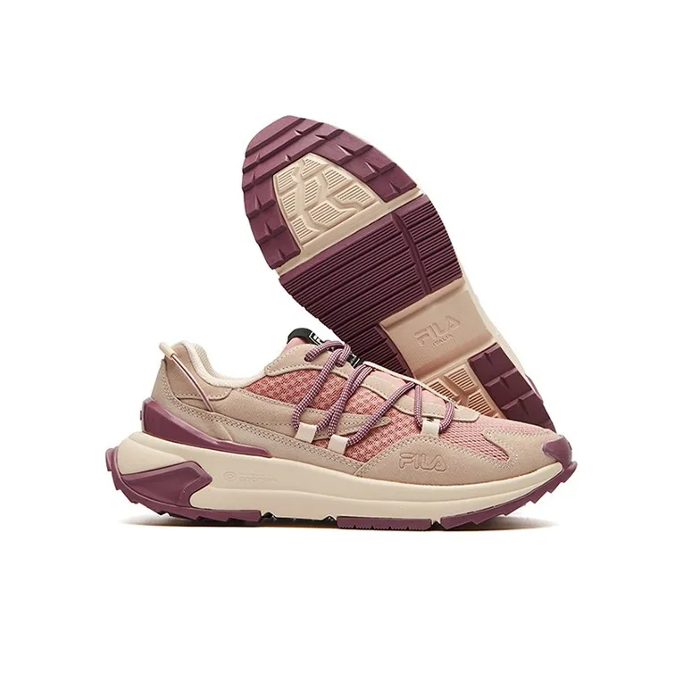 FILA Corsa Low Chunky Sneakers Gs Pink Women's-5