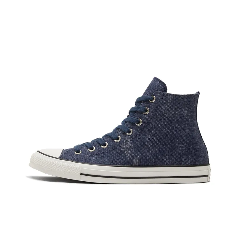 Converse Chuck Taylor All Star High 'Washed Canvas Midnight Navy'-0