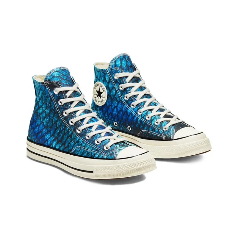 Converse Animal Print Chuck 1970s 'Blue White'-2