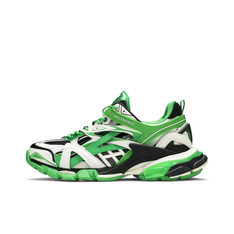 Balenciaga Track.2 Sneaker 'White Green'-0