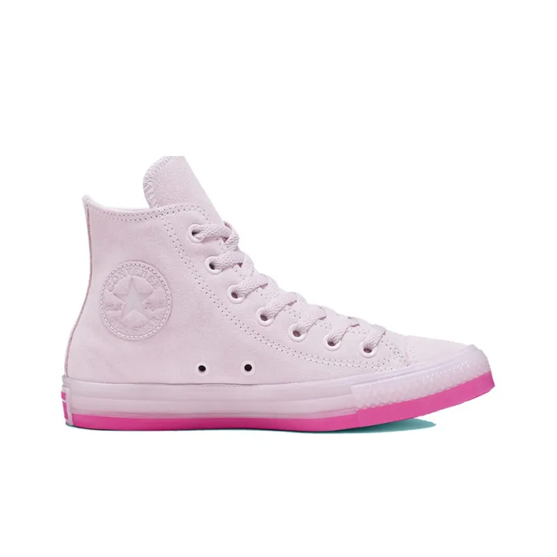 Converse Interstellar Chuck Taylor All Star Jelly Bottom Pink Suede-1