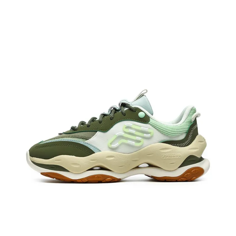 FILA FUSION Cheese Sneakers 'Green Blue' Women's-0