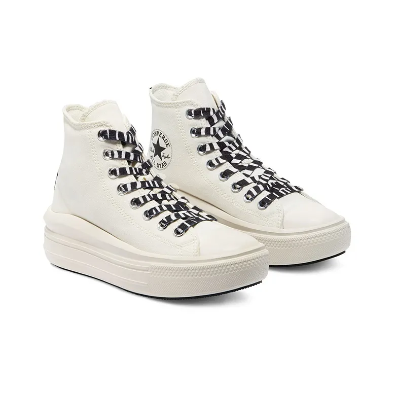 Converse Chuck Taylor All Star Move Hi Archive Print Egret Women's-2