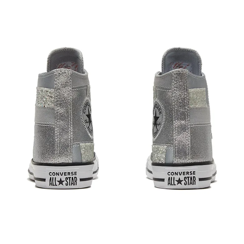 Converse Women's Chuck Taylor All Star High 'Ash Stone Glitter' Women's-4