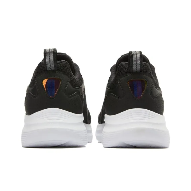 QIAODAN Non-slip Lightweight Low-Top Running Shoes Men's Black-4