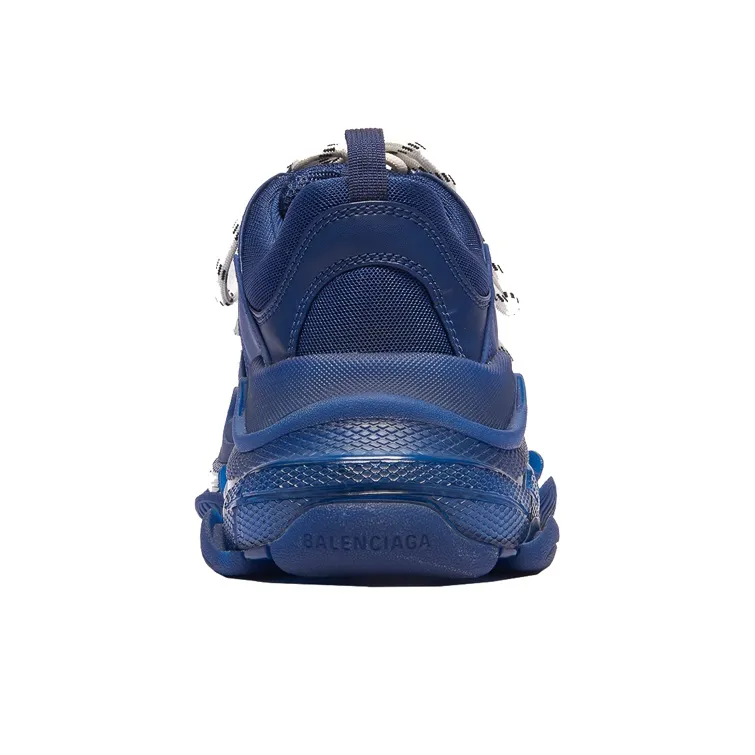 Balenciaga Triple S Clear Sole Navy-2