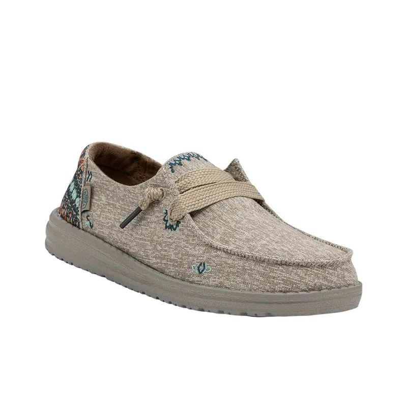 Heydude Women's Casual Shoes Women's Low-Top Sunflower Rice-2