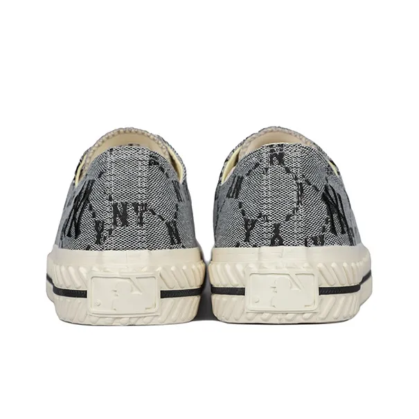 MLB NY Slip Resistant Low Top Canvas Shoes Unisex Gray-3