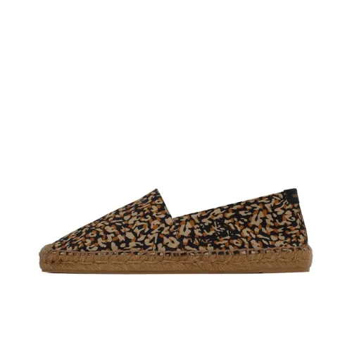 SAINT LAURENT Women's Casual Shoes Men's Black Yellow