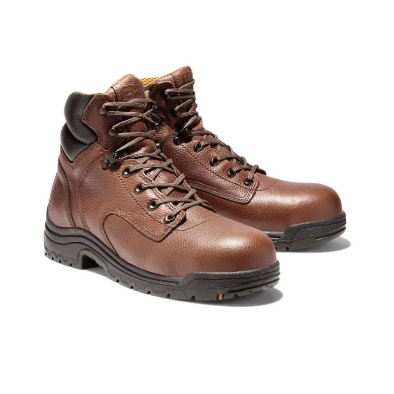 Timberland TiTan 6 Wear-Resistant Crew Outdoor Boots Men's Brown-1