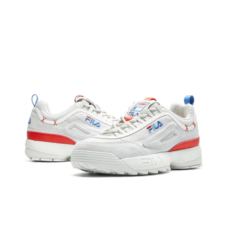 FILA FUSION Fila Disruptor 2 Low cut Old Shoes Grey Women's-3