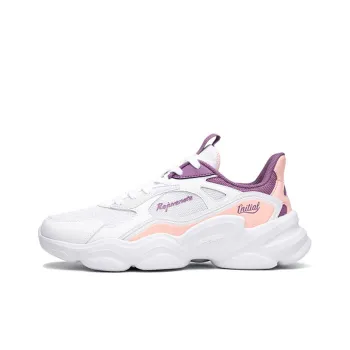 361° Chunky Sneakers Women's Low Top 361 Degrees White/Nitrogen Purple Color