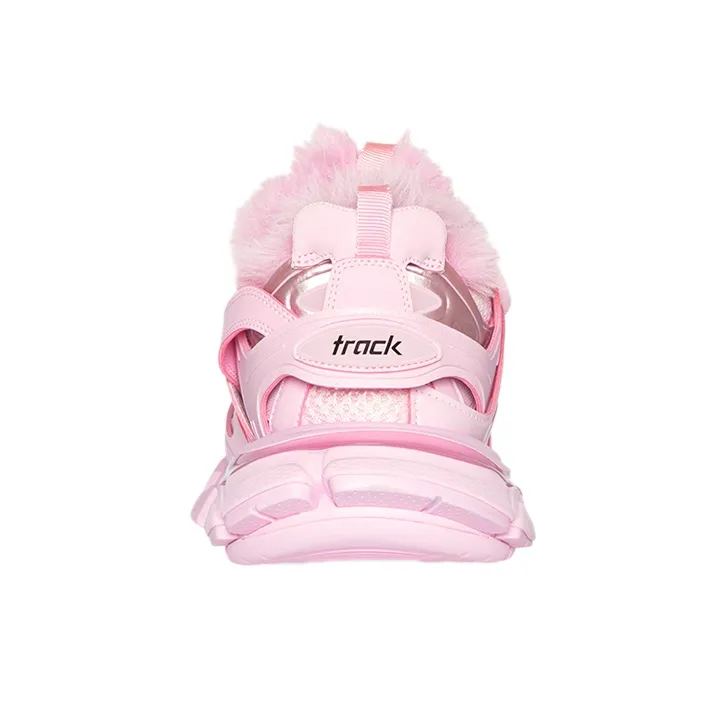 Balenciaga Track Fake Fur Pink Women's-4
