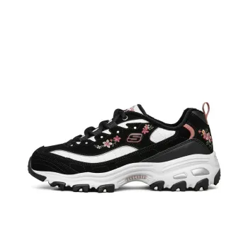 Skechers D'lites 1.0 'Black Floral' Women's
