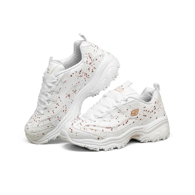 Skechers D'Lites 1.0 'White Gold' Women's-2