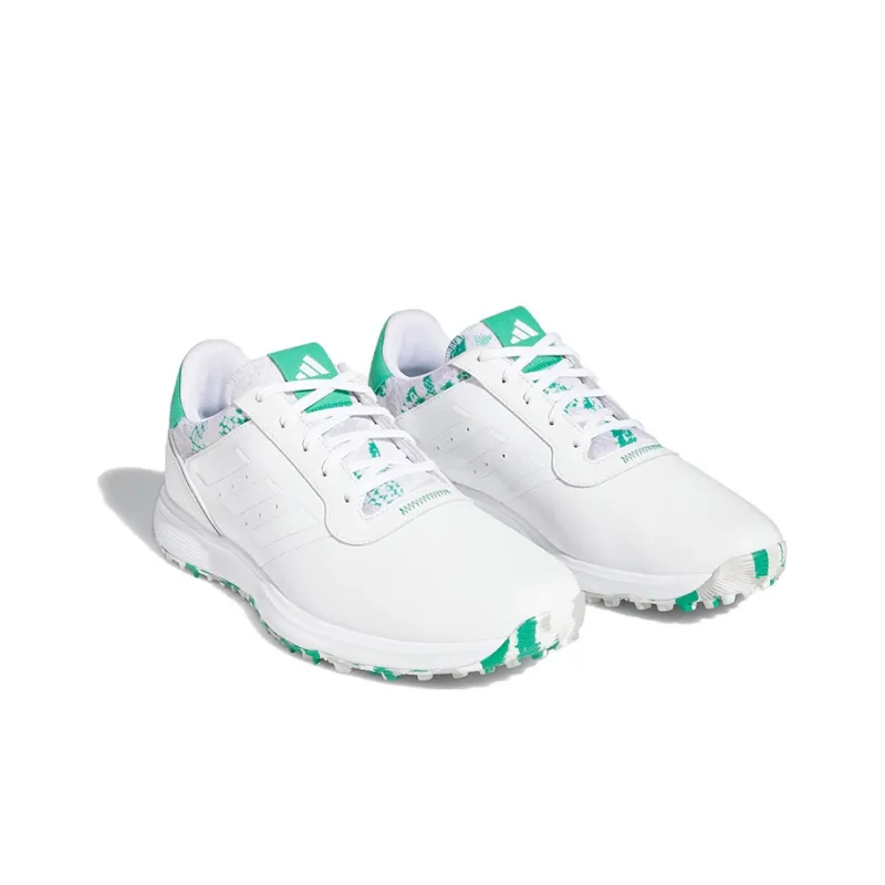 Adidas S2G Sl Leather 23 Golf 'White Court Green'-2