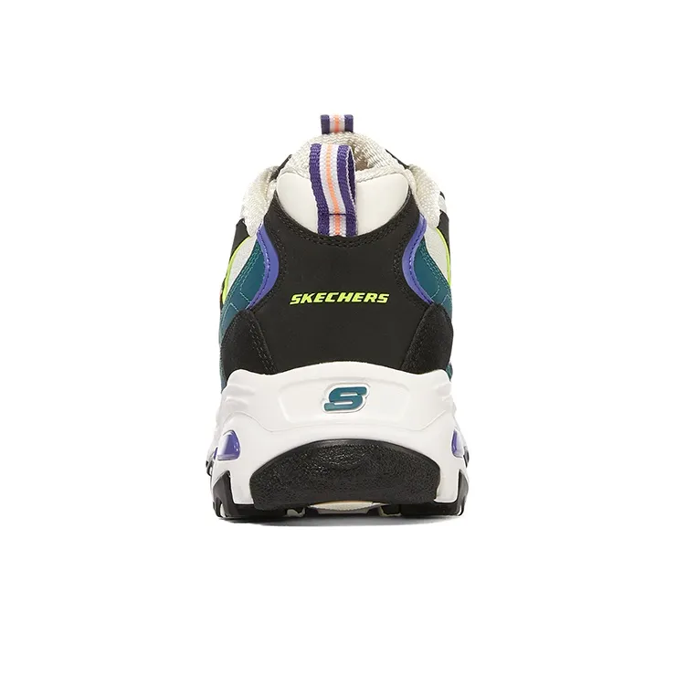 Skechers D'Lites 1.0 'Black Blue Purple' Women's-3