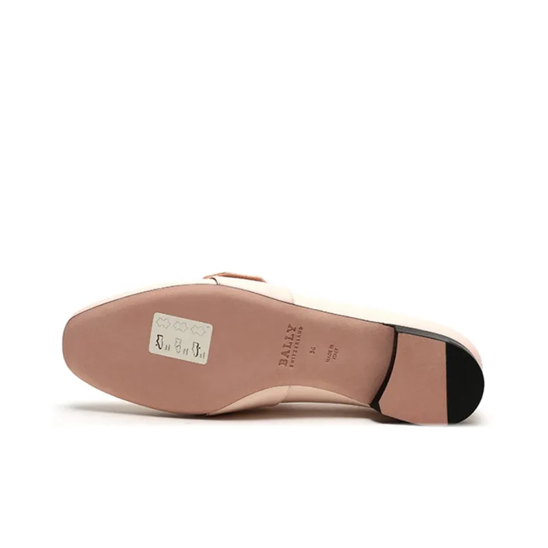 BALLY Casual Single Shoes Women's Pink-5