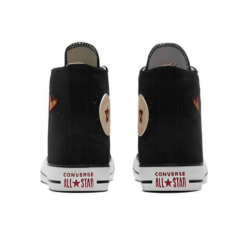 Converse Women's Chuck Taylor All Star High 'Valentine's Day 2023 Black' Women's-3