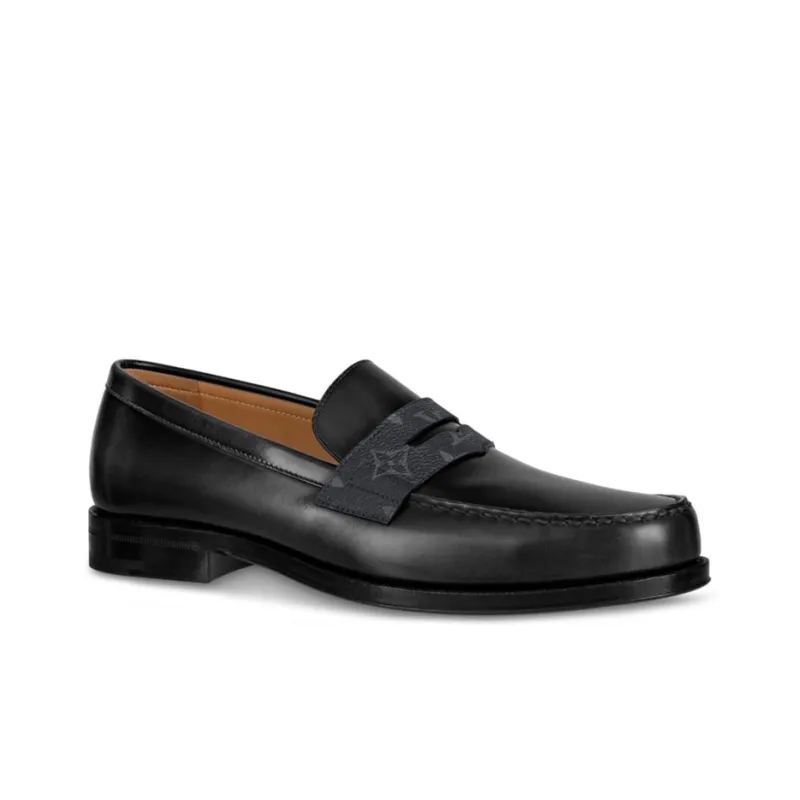 LOUIS VUITTON Sorbonne Monogram Casual Shoes Men's Dark Gray-1